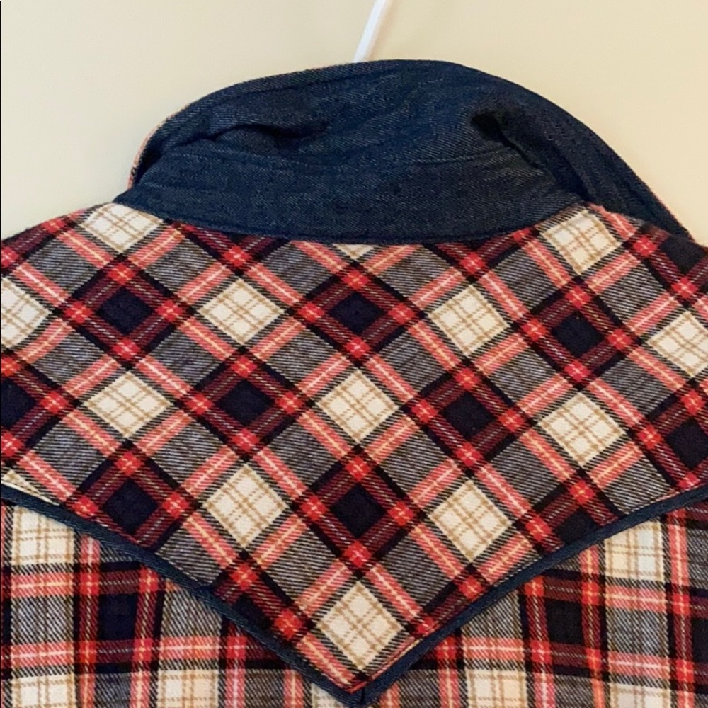 Plaid Button Down Top - image 5
